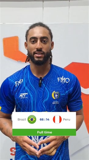 Vinícius Coltri | Handebol on Instagram: "SUL-CENTRO AMERICANO 🗣️Bryan Monte Brasil 🇧🇷66 x 14 🇵🇪Peru 🎥 @handballsca @lolycoria @fedepancaldi #PortalDoHandebol #handball #handebol #balonmano #handebolbrasil ."
