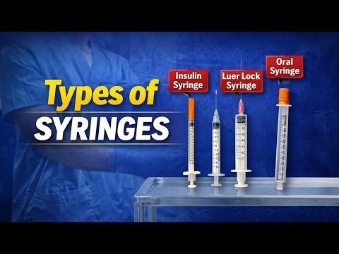 Types of Syringes Explained 💉 | Medical Syringes for Beginners