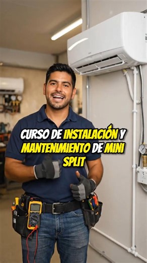 ¿Te gustaría aprender a instalar Mini Split desde cero? En Mérida el calor no espera… y los técnicos capacitados siempre tienen trabajo. En Academia Addestra te enseñamos paso a paso cómo instalar y dar mantenimiento profesional a equipos Mini Split, con práctica real y acompañamiento directo. No necesitas experiencia previa. Aprenderás: ✔ Instalación correcta ✔ Vacío y pruebas ✔ Mantenimiento preventivo ✔ Uso adecuado de herramientas 💰 Inversión total: $4,150 pesos. Recuperable con pocos servi