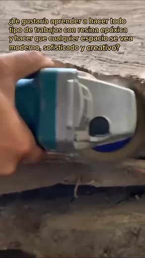 Te regalo una clase gratuita #epoxywoodworking #epoxywoodtable #woodresintable