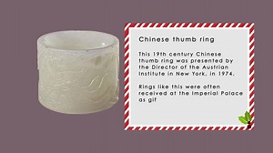 This festive season we're introducing you to some of the amazing objects in our collections which were presented as gifts 🎁 For day 23, we give you a Chinese thumb ring: https://www.youtube.com/watch?v=LC8Ivae3_RQ | Royal Armouries