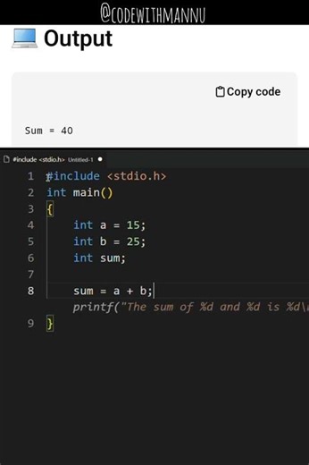 “Consistency turns beginners into programmers.”#learnc #CProgramming#WomenInTech