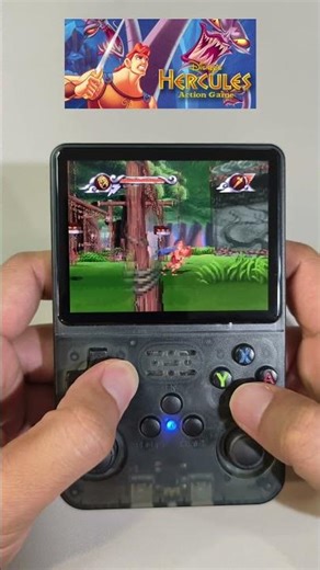 Hercules PS1 เล่นในเครื่อง R36s #playstation #retrogaming