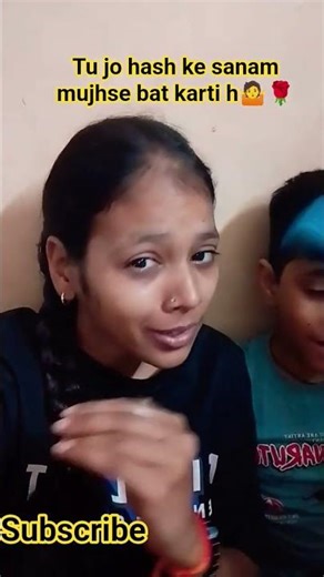 tu jo hash ke sanam mujhse bat karti ho 😱🥺 #bollywood song #funny # youtube