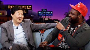 It MAY be possible that Brian Tyree Henry partied with Ken Jeong's dad... We're awaiting confirmation. | The Late Late Show with James Corden