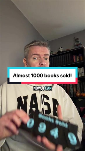 Almost 1000 paid sales in less than a year. So close! Hig fantasy adventure with really small dragons and senses based magic. KU and audiobook too! #fantasybooks #booktok