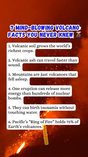 26K views · 162 reactions |  They can destroy cities… but also create new worlds. #valcano #planetearth #ScienceFacts #DidYouKnow #world #highlights #highlights2025 | Gravetics | Facebook