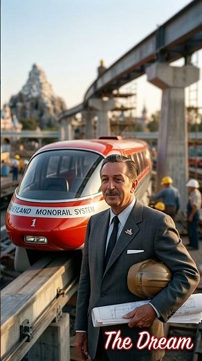 The Disney Monorail System. Walt’s Secret Highway in the Sky 🤫#disney #waltdisneyworld