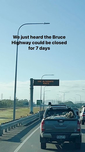 Following the truck explosion - we just heard the Bruce Highway could be closed for 7 days 😳 Hmmmm … I wonder if that’s true? If so, it’s the long way round for lots of us! | Aussie Destinations Unknown