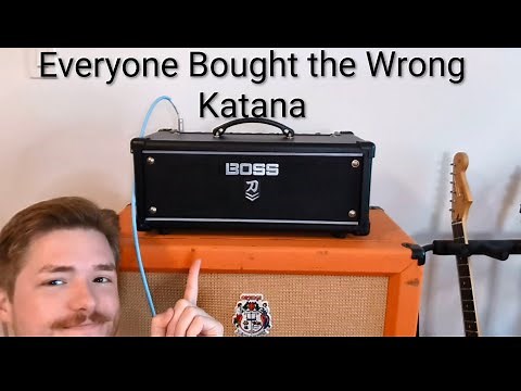 The Boss Katana Has a Flaw, and Fixing it Turns it Into a Tone Monster - Boss Katana 100 Head