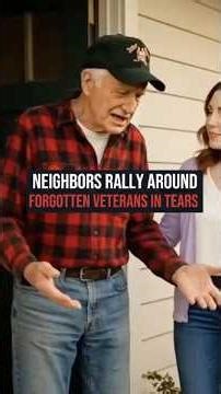 ❤️ Heartwarming Moment Neighbors Rally Around Forgetting Veteran in Tears