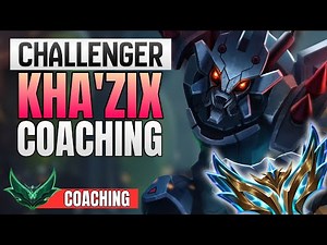 The Rank 1 Kha’Zix Shows YOU How to Carry Every Game (Jungle Coaching)