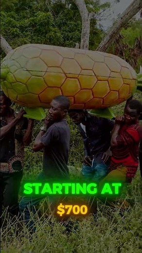 The Strangest Funerals Ever: Ghana’s Fantasy Coffins 😲🌈