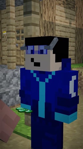 💰 Me Trading With a Villager! (Remake) | Minecraft Animation #shorts #minecraft #animation #viral