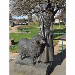 [Hot Item] Bronze Sculpture Eliza Forlong by Peter Corlett Women's Museum of Australia