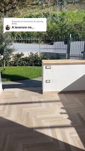 Exploring an Outdoor Patio and Modern Living Room