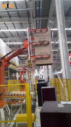 Automatic box packing machine #factoryautomation #industrialautomation
