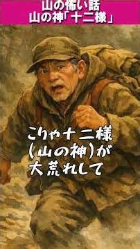 【山の怖い話】骸 #怖い話 #山 #短編ホラー #shorts