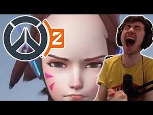 super reacts to Overwatch 2 D.Va highlight intro
