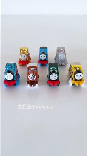 Mini Thomas collection #thomasandfriends #shortsfeed #collection #toytrain #minitoys #thomasminis