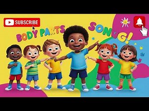 Human Body Song | Learn Body Parts | Fun Kids Song |Kids kingdom|Cocomelon