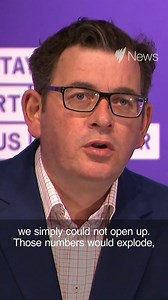 Victoria recorded 114 new coronavirus cases and 11 deaths on Sunday, continuing a general downward trend in daily numbers. But the premier said it is still too early to ease restrictions. | SBS News