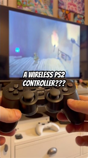 A wireless PS2 controller??? #nostalgiaplaystation #playstation2 #ps2 #ps2games