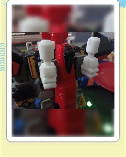 MMPR - Power Rangers - Dino-Megazord Cannon - 3D Printed Resin replacement part