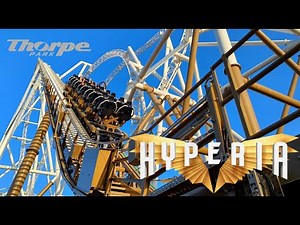 Hyperia Off Ride | Thorpe Park Resort in 4K 60fps