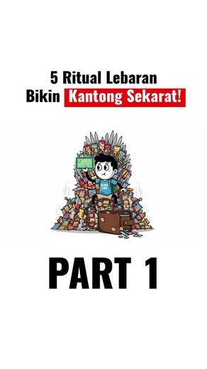 Sultan dadakan pas THR cair, tapi jadi gembel pas H 7 Lebaran? 🤡 Sadar, Woi! Lu itu buruh yang lagi megang uang titipan sebentar, jangan halu! Di seri ini, gua bakal bantai 5 ritual Lebaran konyol yang bikin dompet lu jebol demi gengsi semu. Siap mental buat dengerin kenyataan pahit? Simak Part 1! #IlmuLidi #THR #Lebaran2026 #Gengsi #Keuangan #TipsHemat #CerdasFinansial #AntisipasiBoncos