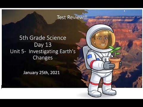 4th & 5th Grade Earth Science Weathering Erosion Deposition