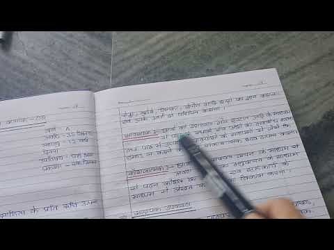 Lesson Plan Hindi (Ek Tinka) Class 7