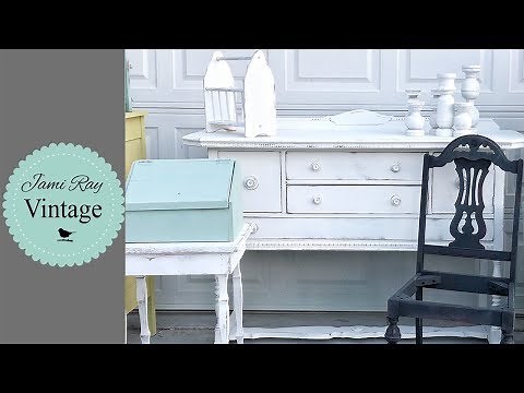 How To Distress Farmhouse Furniture | Tips And Tricks