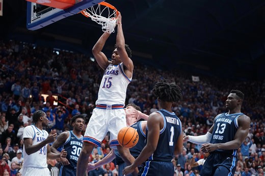 Kansas basketball final score: Jayhawks take down BYU in top-15 battle