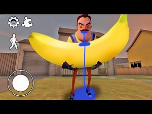 Funny moments in Hello Neighbour || Experiments with Neighbour