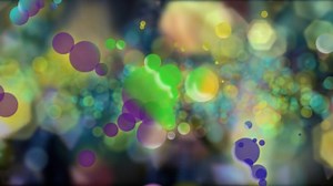 Particles, Colors, Bokeh. Free Stock Video