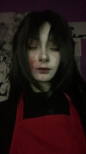 Kai Cosplay with Fake Blood - YTTD Kai Satou
