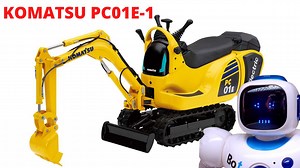 Komatsu is set to launch a new electric micro excavator powered by swappable batteries developed by Honda. We sent our roving robot reporter Reg to find out more. | demolitionnews.com | Facebook