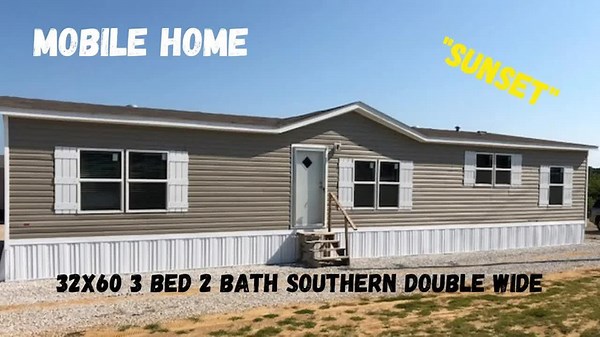 Mobile Home | 32x60 3 Bed 2 Bath Farmhouse Southern Sunset | Chance's Home World