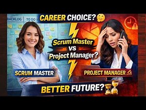 Scrum Master vs Project Manager | Salary, Skills & Career Path | #edumultiverse