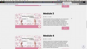 Quilting with Rulers Academy: Online Quilting Course