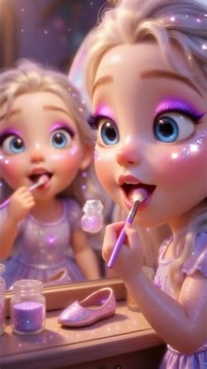 Jab Pari ne Try kiya Cinderella Look! ✨👑 #shortsfeed #youtubeshorts #fairytalesstory #stories