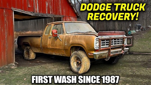 Restoring a 1975 Dodge truck for the first time in 37 years