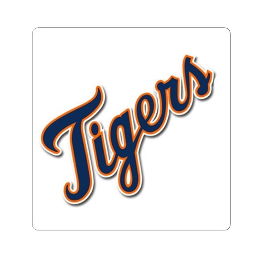 Detroit Tigers MLB Logo Sticker | Baseball Team Decal - Etsy