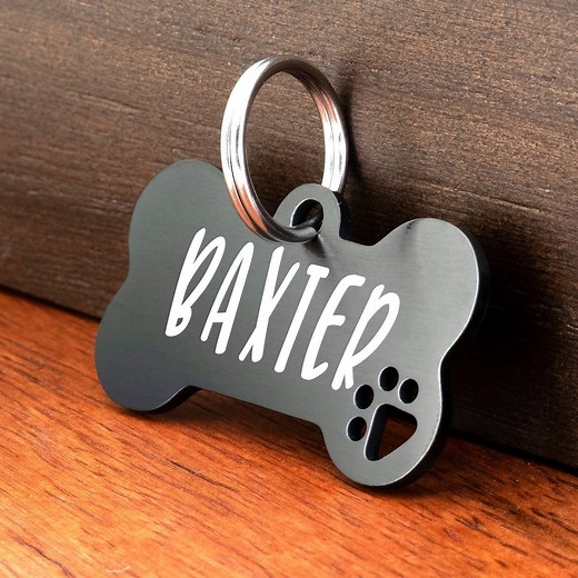 Dog Tag, Pet Name Tags, Dog ID Tag, Dog Name Tag, Custom Dog Tag, Engraved Dog Tag Personalized Dog Tag, Bone Star & 8  Shapes Free Shipping - Etsy