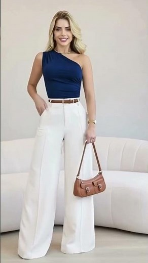 White Pants Outfits That Look Effortless ✨ | Outfits con Pantalón Blanco con Estilo #modafemenina