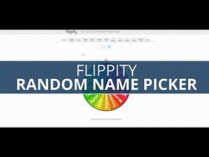 Flippity Random Name Picker