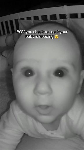 Adorable Night Owl Baby Caught in Action