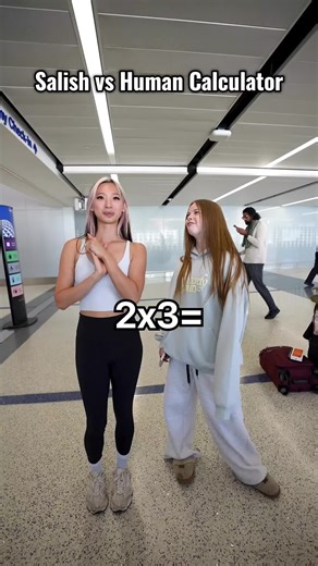 Salish's Incredible Speed Against the Human Calculator