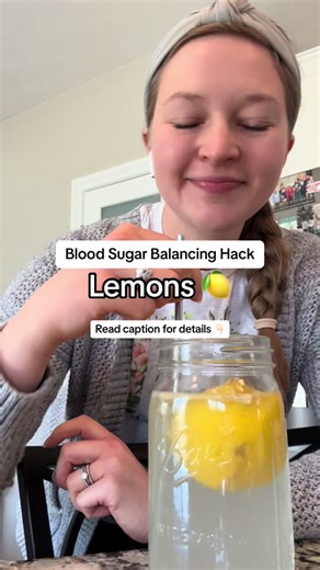 Blood Sugar Balancing Hack: Lemons 🍋 Did you know that lemons do more than just add flavor to your water? Lemons and limes contain citric acid, which works to reduce the breakdown of starch into sugar, therefore reducing the overall blood sugar spikes. So how do you do this hack? Squeeze ½ citrus (lemon or lime) in 8 oz of water and drink 10 minutes before the meal or can still get benefits drinking during the meal. Use a straw to prevent interaction on teeth. Sometimes I love the tartness of t